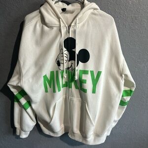 Mickey Mouse zip up hoodie